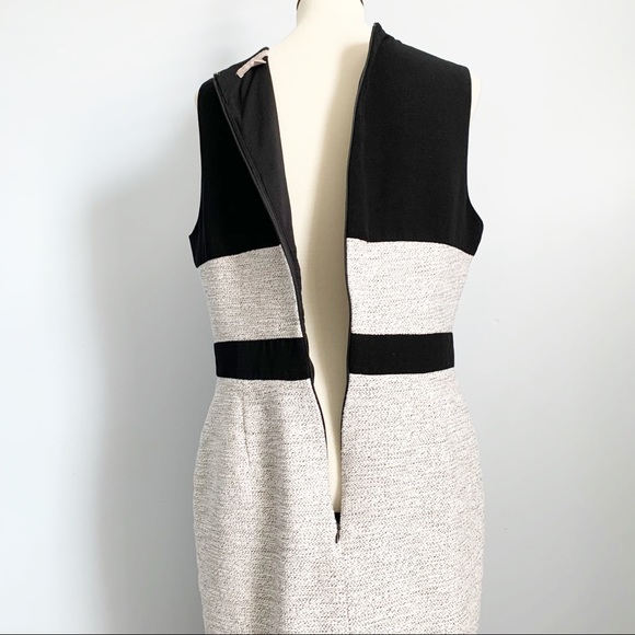 BANANA REPUBLIC Tweed Sheath Sleeveless Dress 14 - Picture 7 of 15